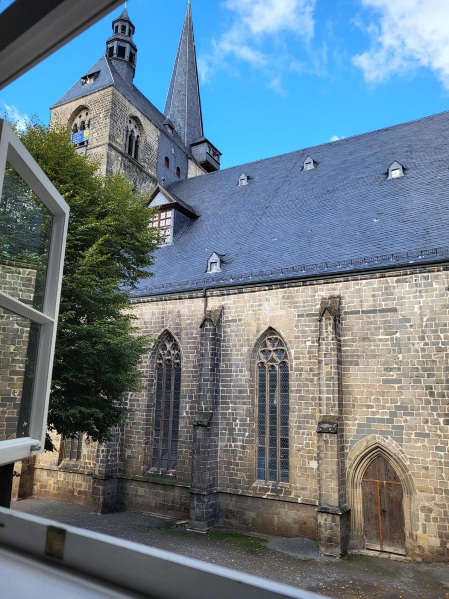Anno 1577 - Marktkirchhof 6 Quedlinburg Eksteriør bilde