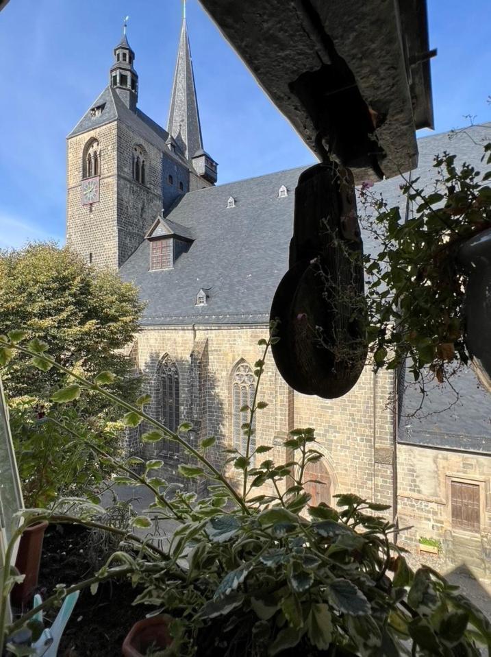Anno 1577 - Marktkirchhof 6 Quedlinburg Eksteriør bilde